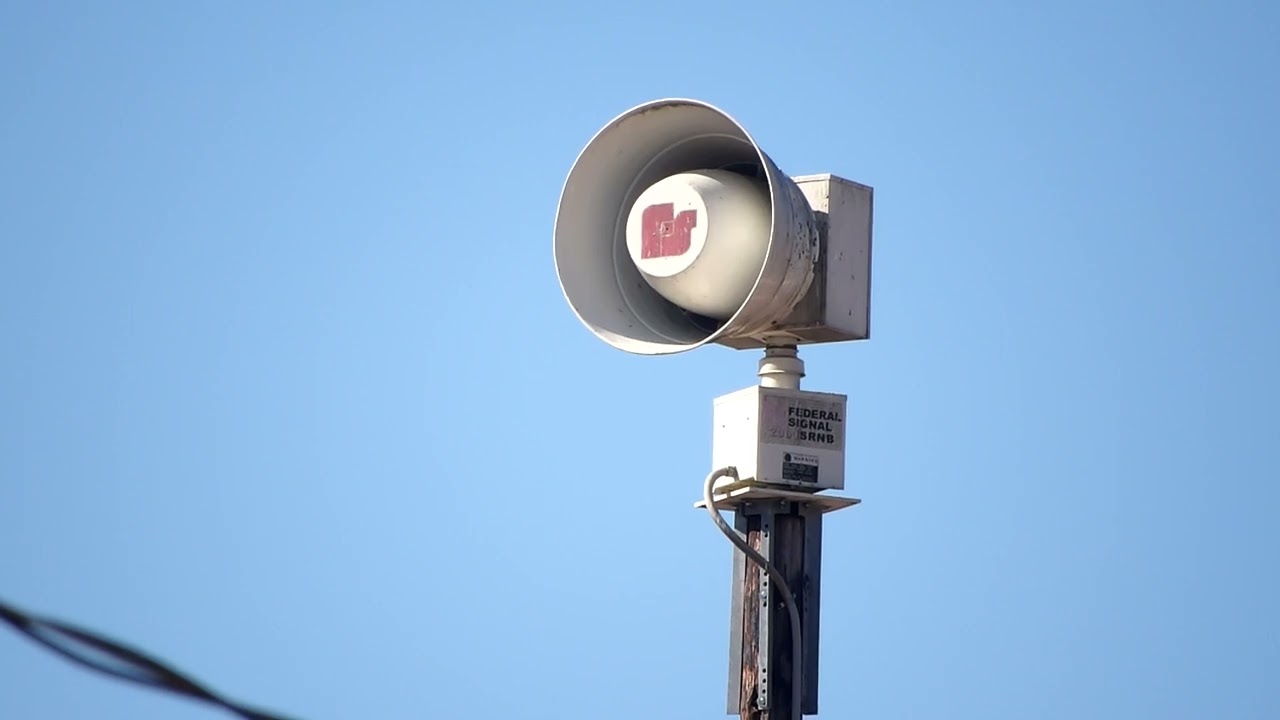 Wiconisco Fire Engine Co #1 - Wiconisco, PA - Noon Siren Test - Saturday 2/11/23...