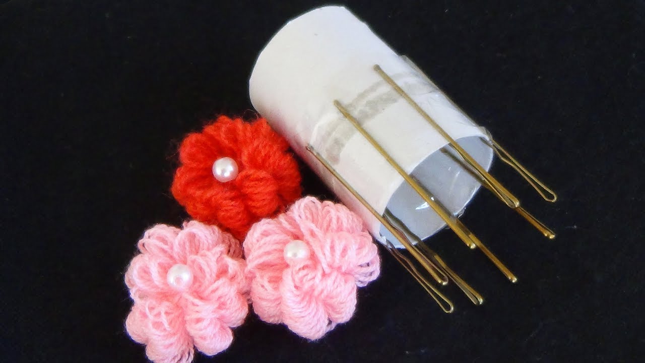 Hand Embroidery: Easy Trick for Making Flowers
