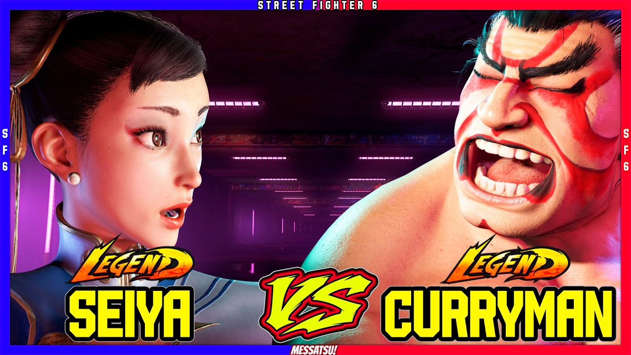 SF6 Seiya (Chun Li) VS Curryman (E.Honda)💥Messatsu!💥スト6💥Street fighter 6