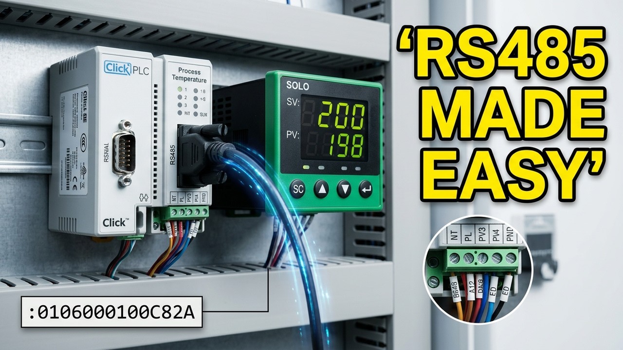 Master PLC Modbus ASCII: Unlock Solo Temperature Control!