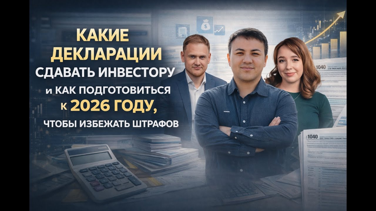 Какие декларации сдавать инвестору в 2026 году - и как подготовиться, чтобы избежать штрафов!