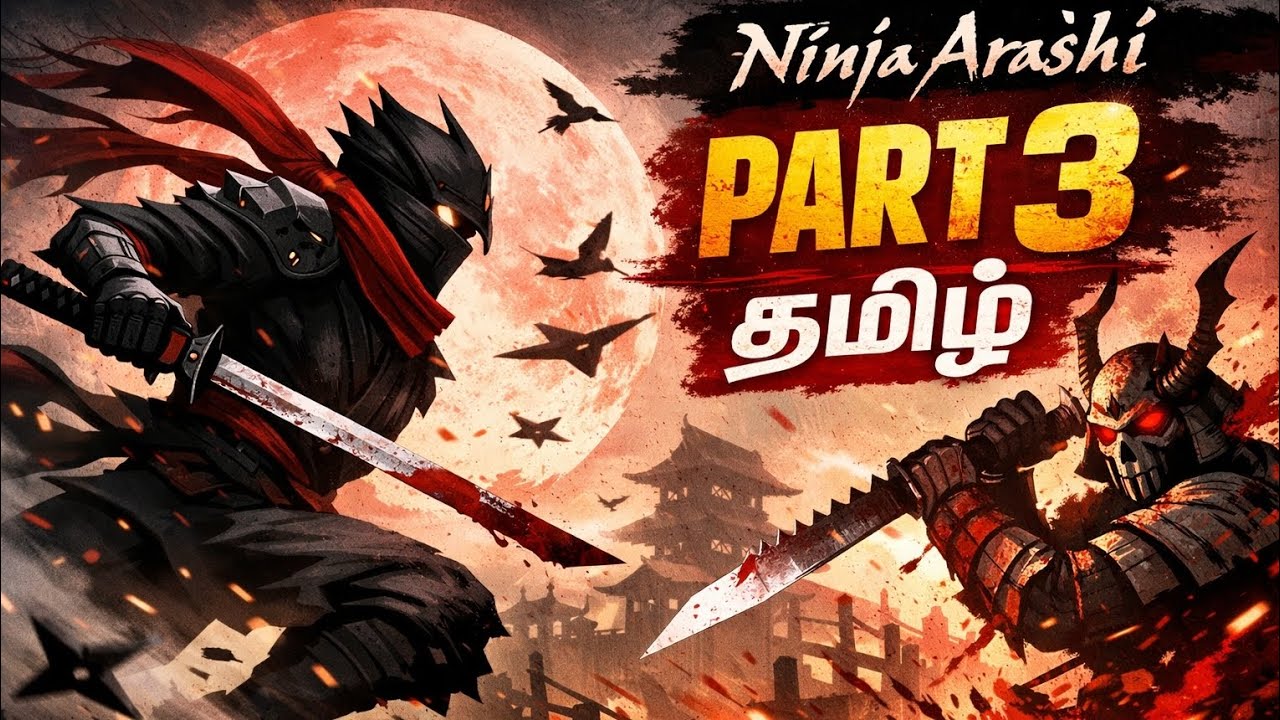 Finished the 1st world 🤫 || Ninja Arashi 🗡 || Gameplay in Tamil || PT-3 || #ninjaarashi 