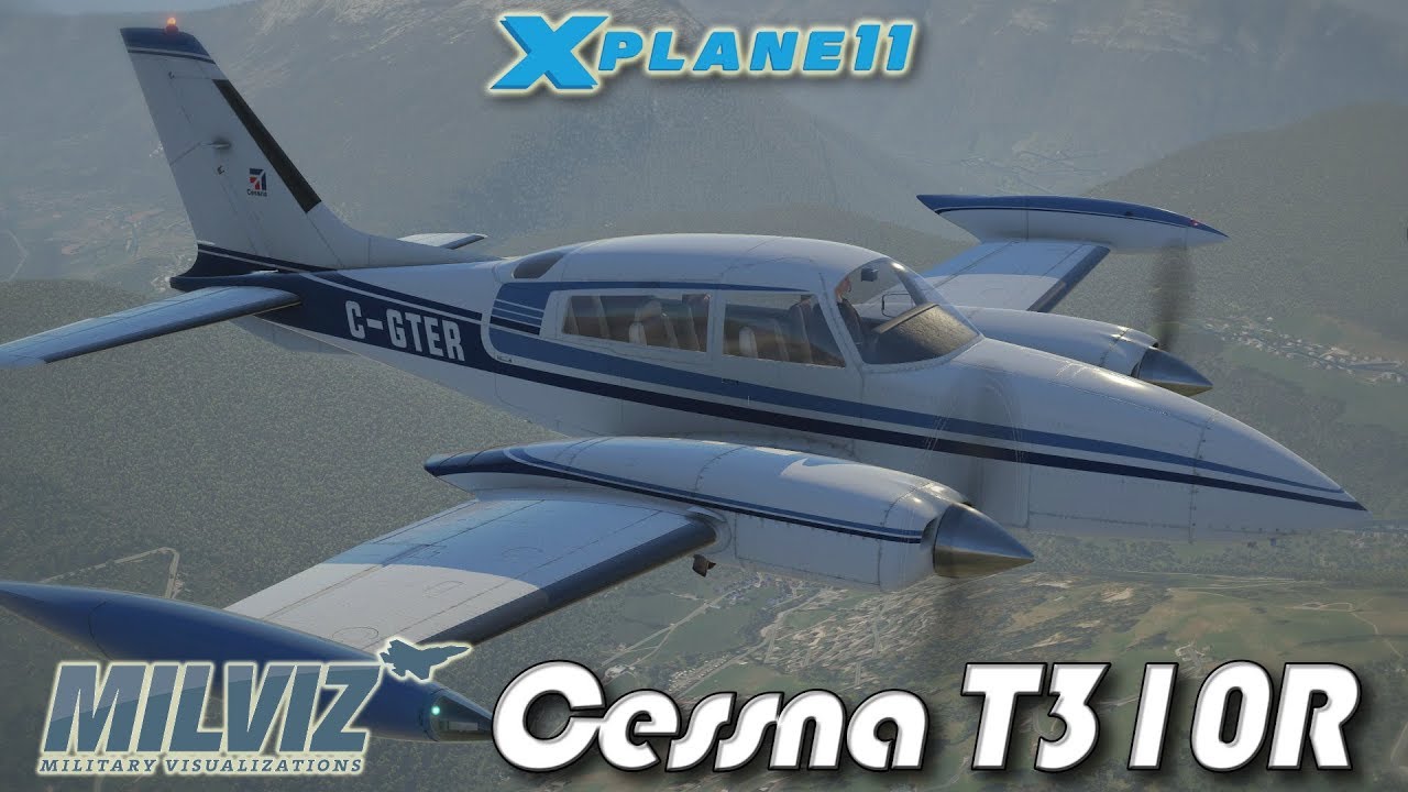 Milviz Cessna T310R for X-plane 11