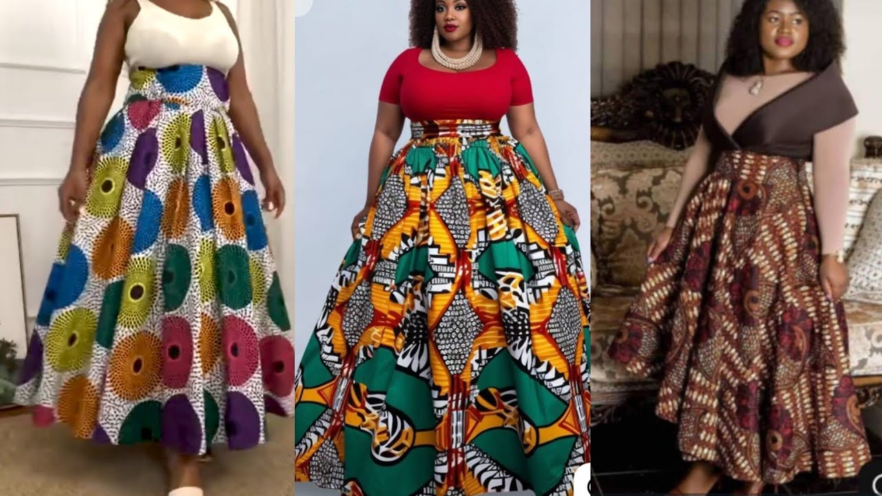 How to Sew Full Circle High Waisted Flare Skirt with Full lining 