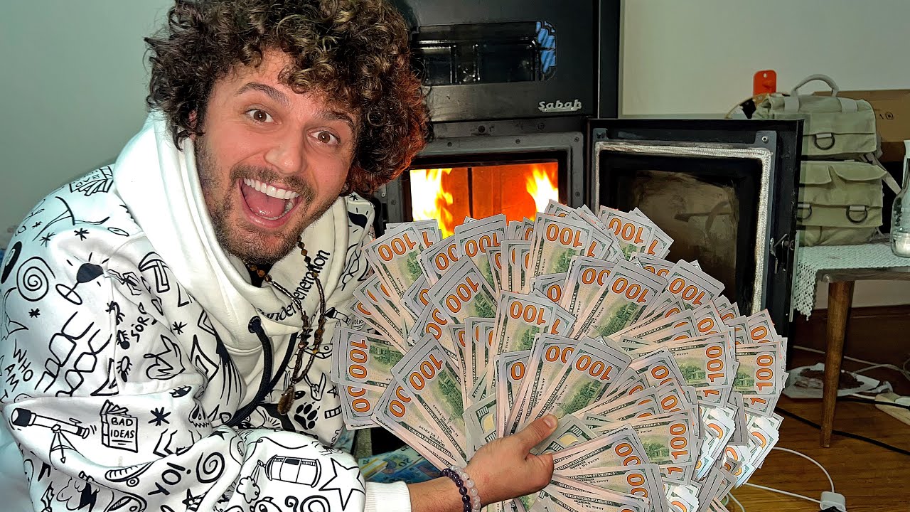 TÜM DOLARLARI SOBAYA ATTIM !