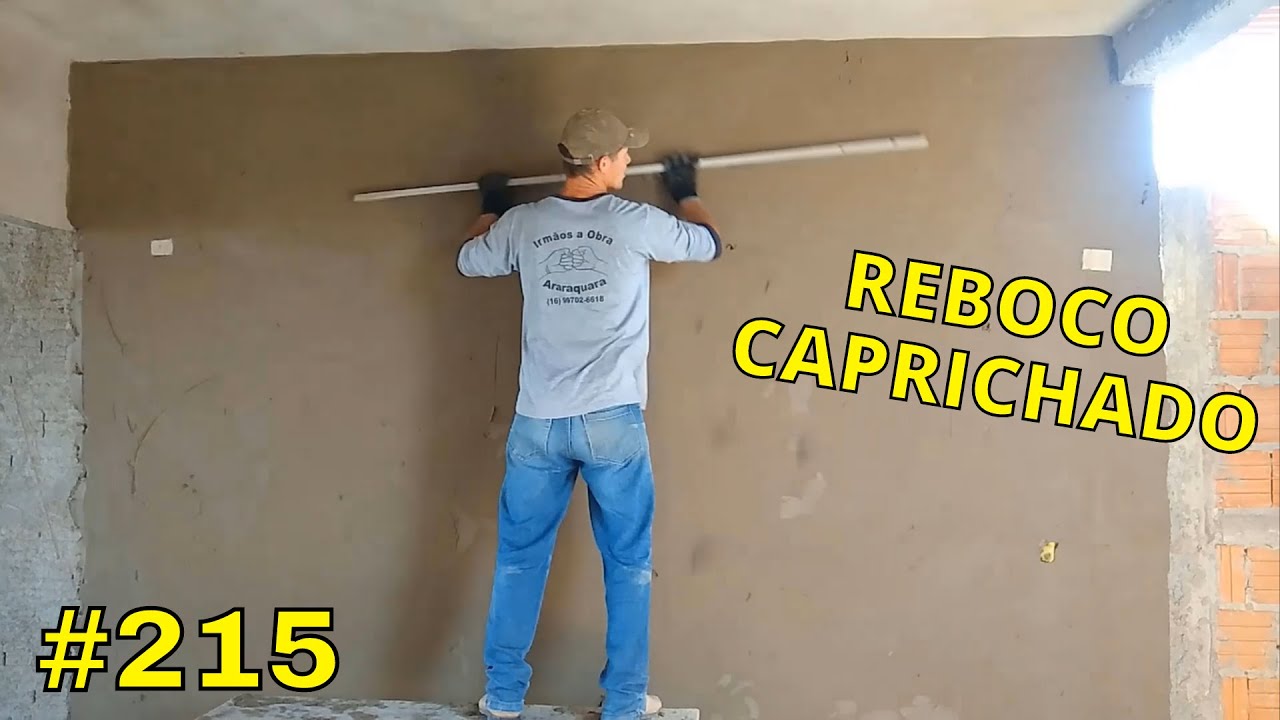 #215- Como rebocar parede