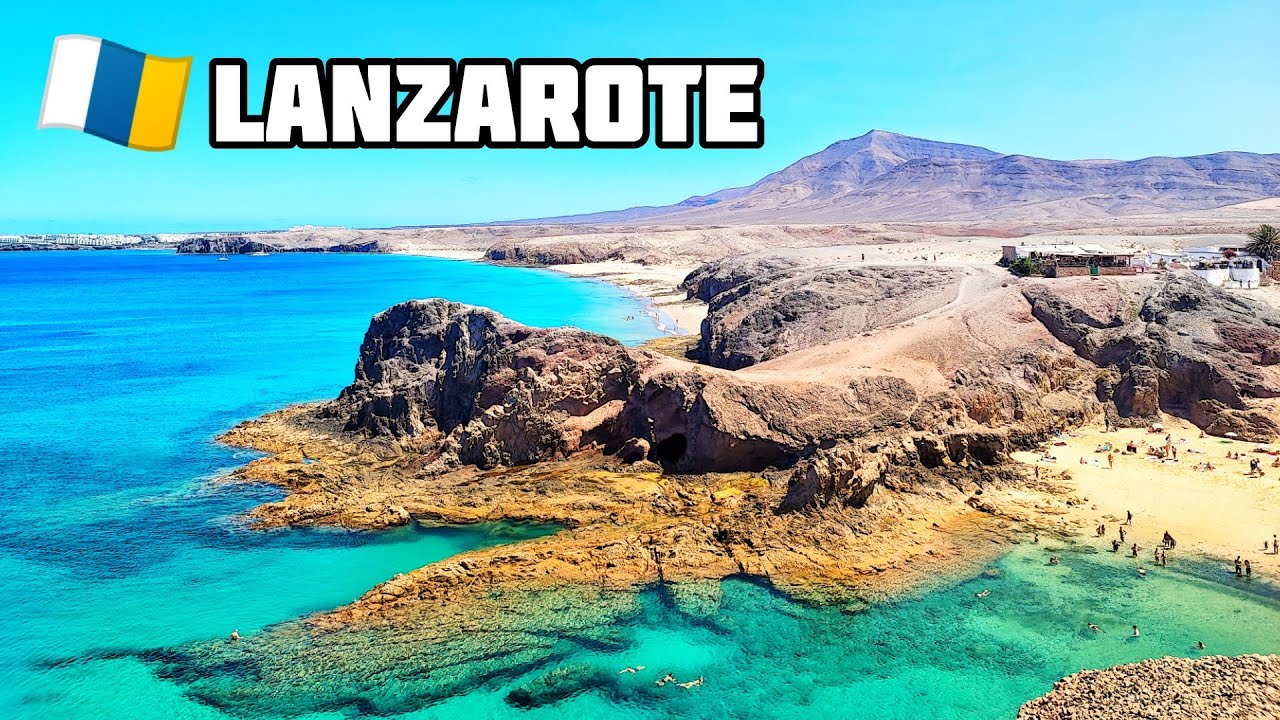 LANZAROTE 🇮🇨 La isla diferente 🌋 CANARIAS 🏝️ ¿Qué ver? 🇪🇦
