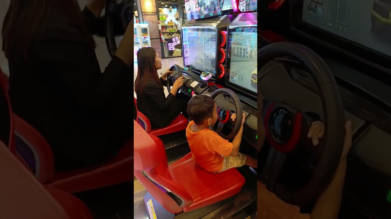 Bermain sambil latihan menjadi pembalap