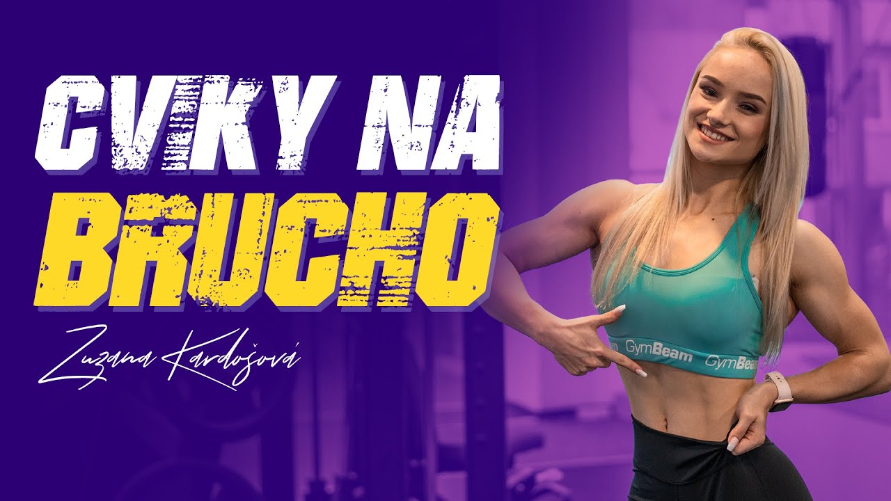 Efektívne cviky na brucho 🤛 l Zuzana Kardošová l GymBeam