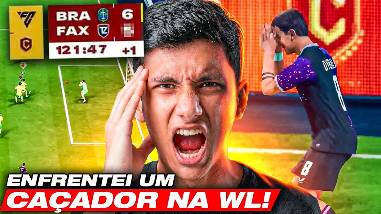 JOGUEI A PARTIDA MAIS ESTRESSANTE DA MINHA VIDA
