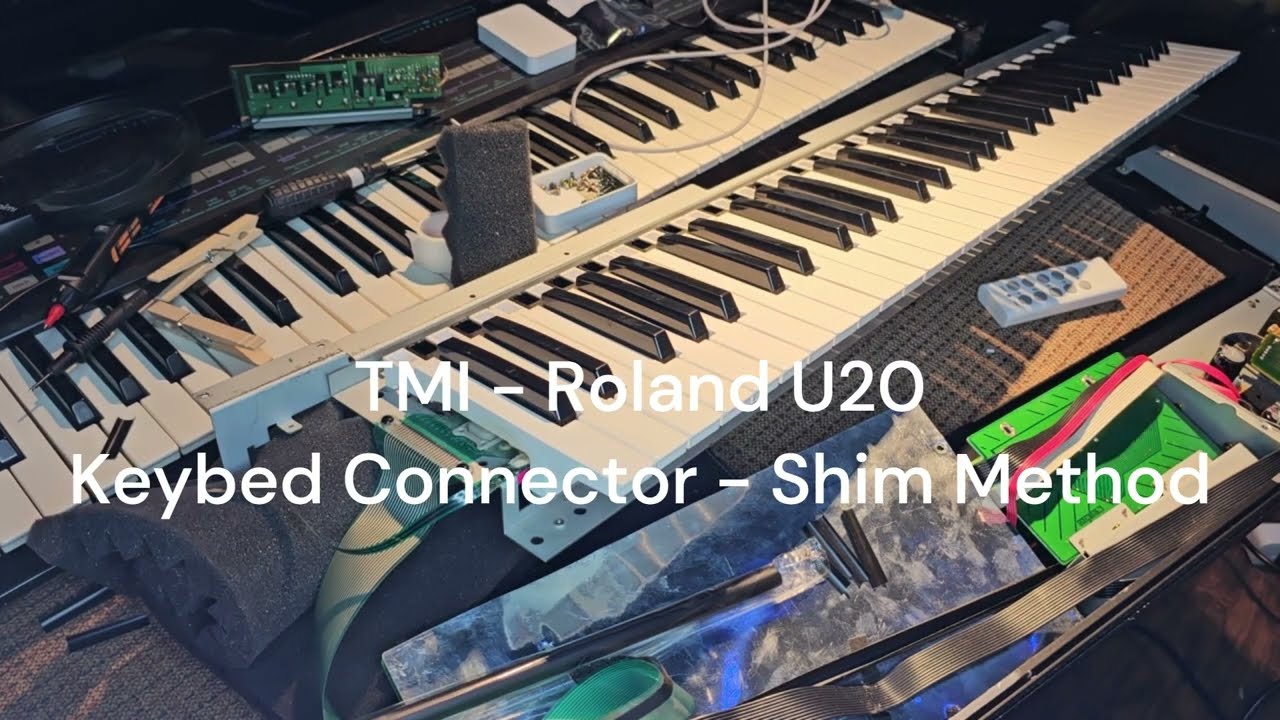 TMI Roland U20 Shim Method