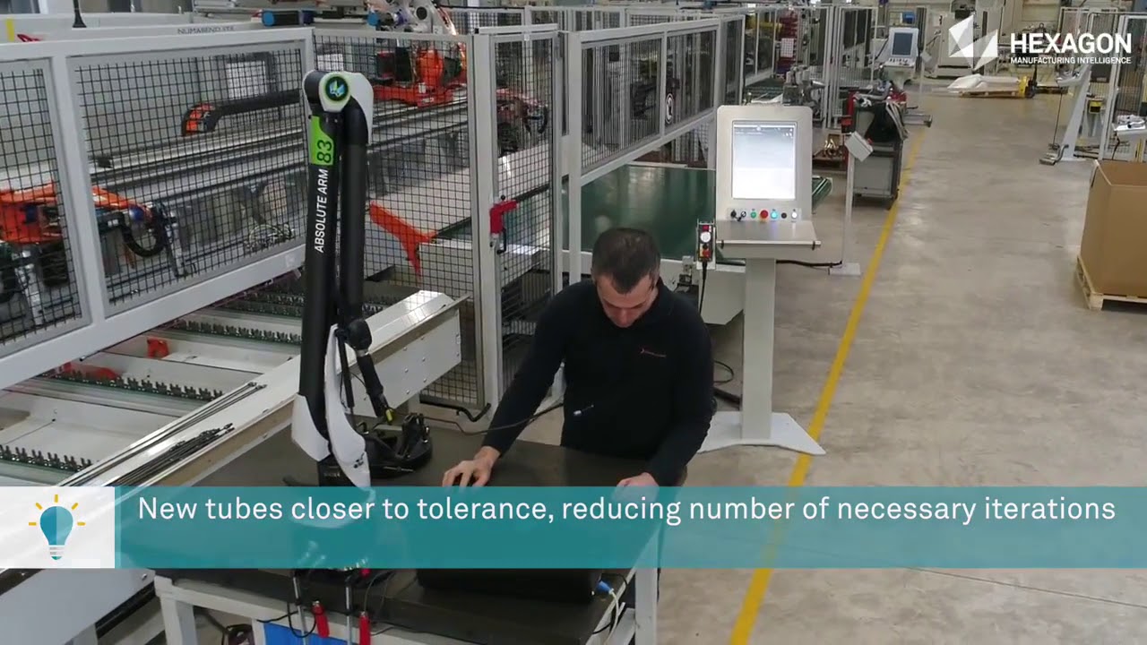 Portable CMM - Tube Measuring Solution