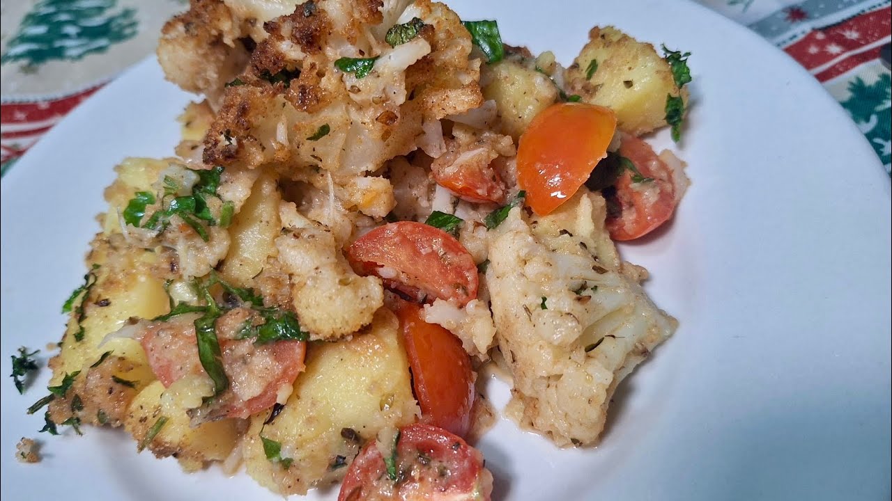 Patate e Cavolfiore GRATINATI al Forno: il contorno croccante e saporito