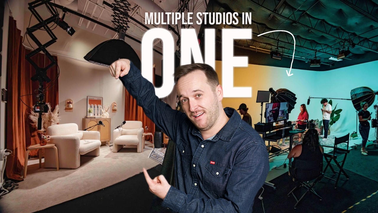 Building Multiple Film Sets in One Space | Studio Tours: Blanc