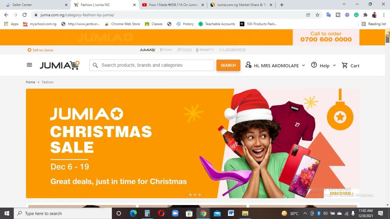 8 hot selling products on jumia