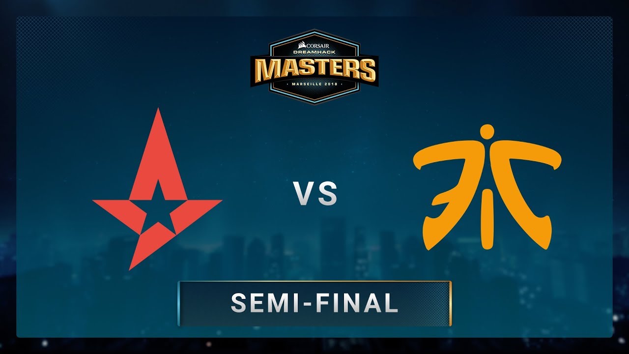 Astralis vs Fnatic - Mirage - CORSAIR DreamHack Masters Marseille 2018