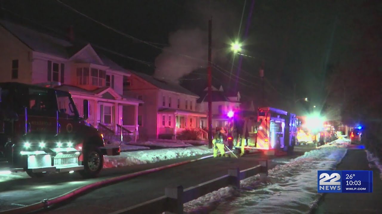 Westfield crews called to house fire on Howard Street