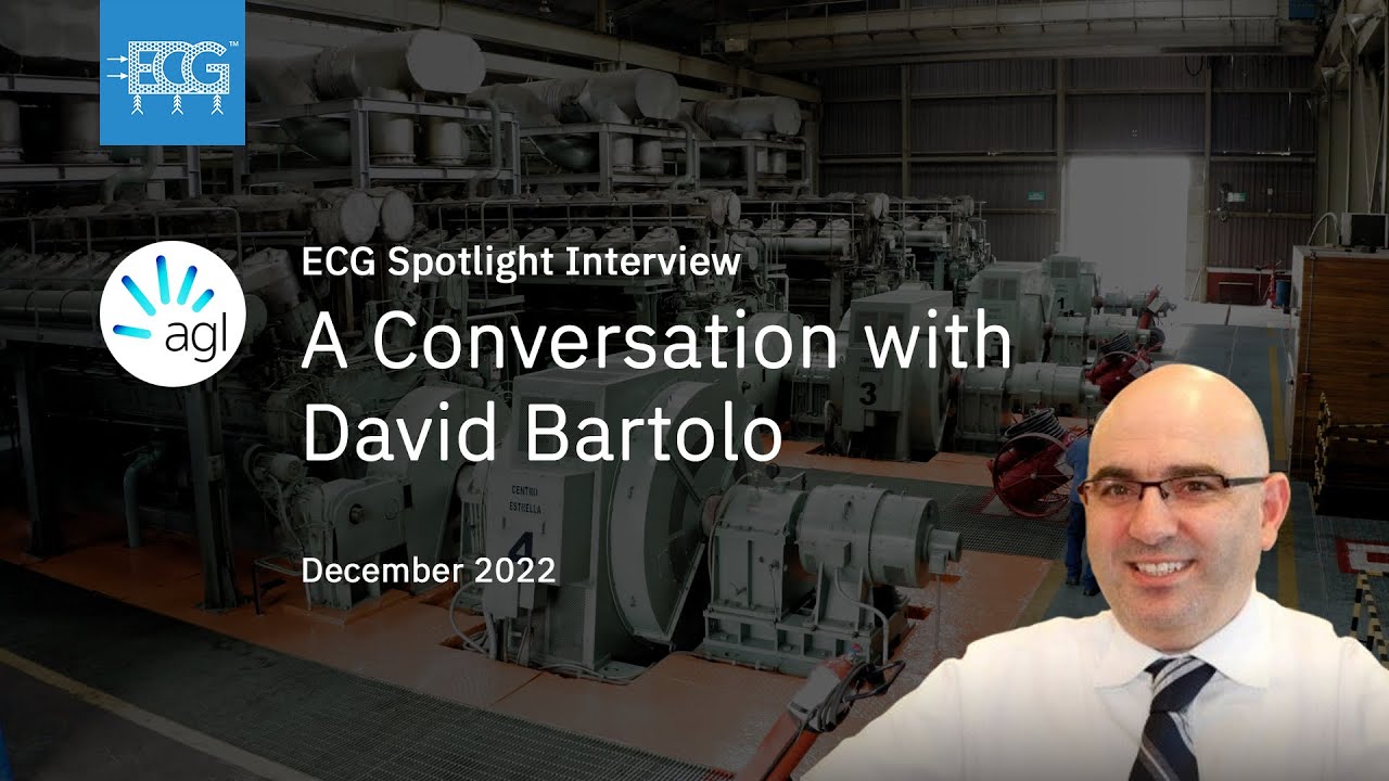 ECG Spotlight Interview with David Bartolo from AGL