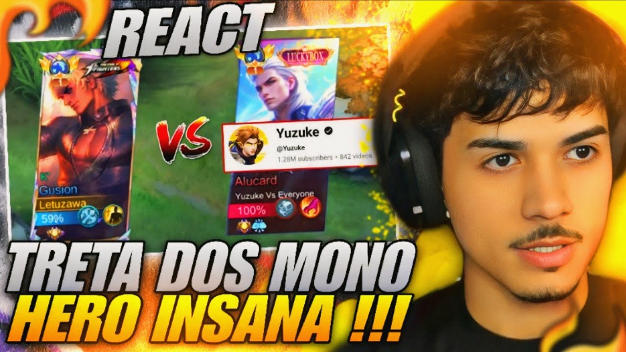 O DIA em que GUSION e ALUCARD mais FAMOSOS do MUNDO se ENFRENTARAM!
