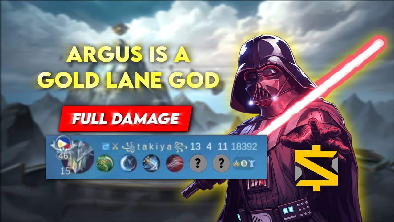 Золотой переулок Аргуса? Попрощайтесь со своей турелью ~ Mobile Legends Argus