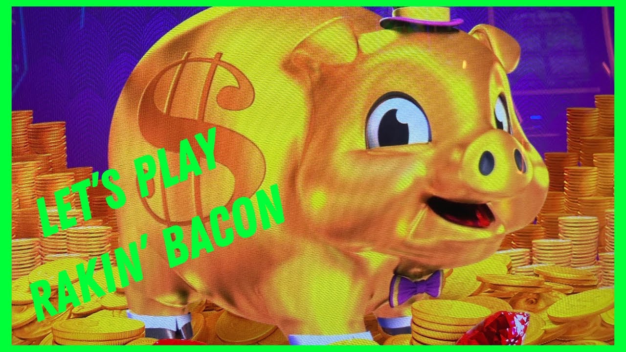 Rollercoaster session on Rakin Bacon slot machine #casino #slots #fyp