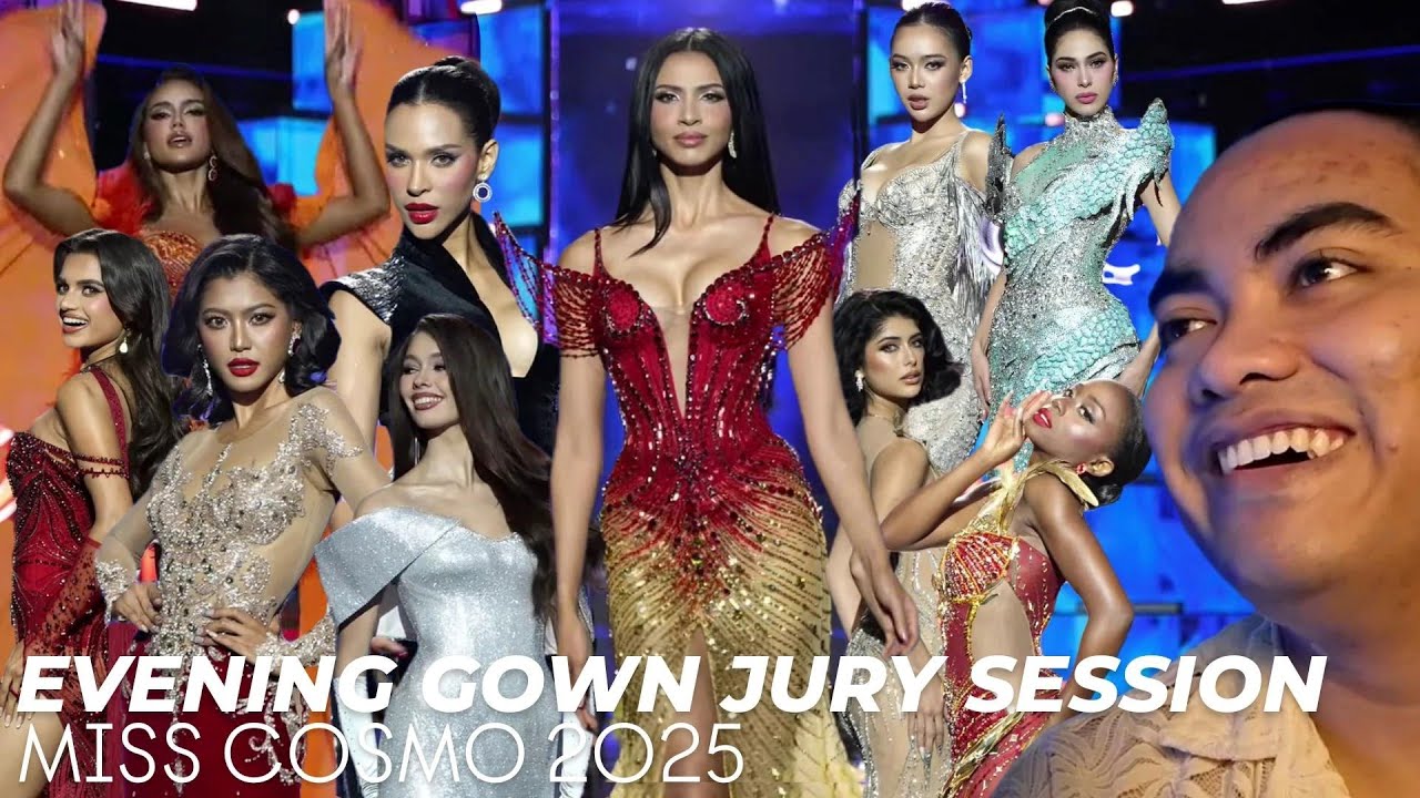REACTION EVENING GOWN JURY SESSION MISS COSMO 2025 #MCO2025 #MCO #MCOVN #COSMO