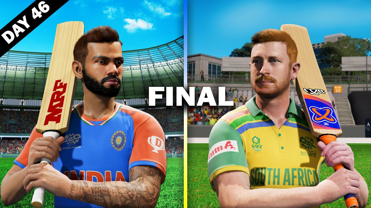 Ind vs SA Final In Cricket 24!