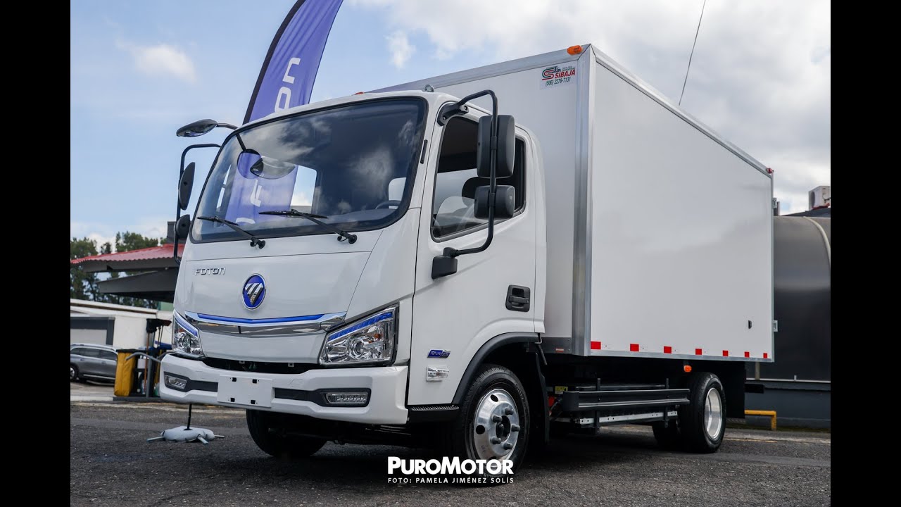 FOTON PRESENTA CAMI&Oacute;N EL&Eacute;CTRICO
