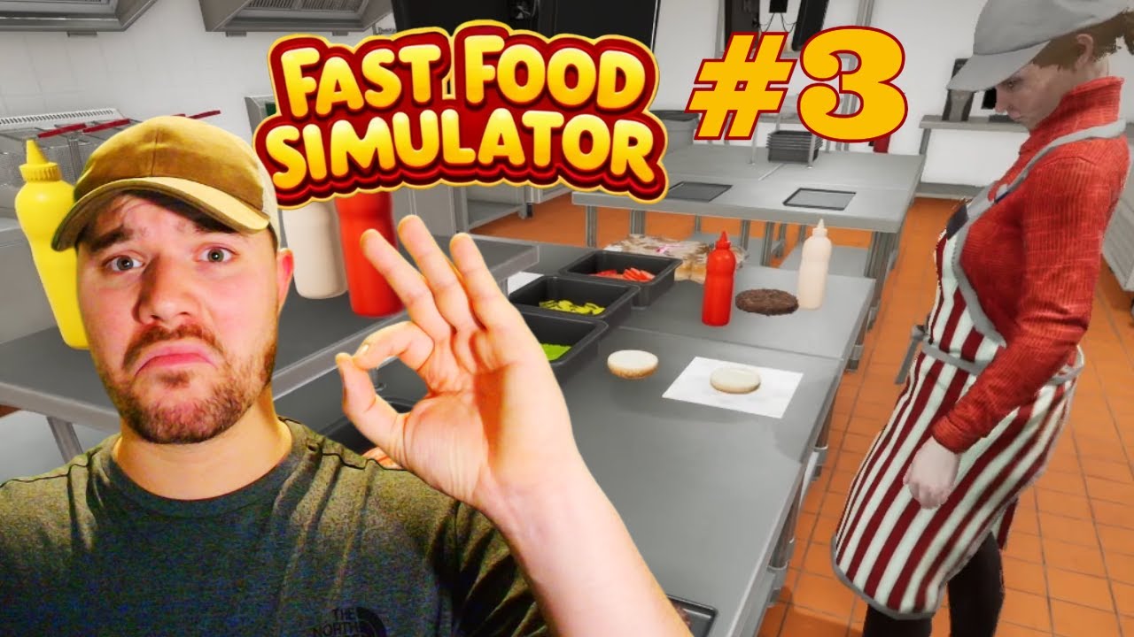 FAST FOOD SIMULATOR #3 [FR] Suite du prologue, un viewer russe me rejoint dans le restau !