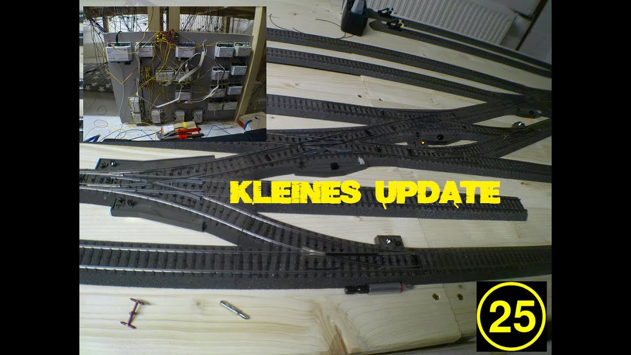 Projekt Karlsburg #25 - Kleines Update / Weichen anschließen und einrichten