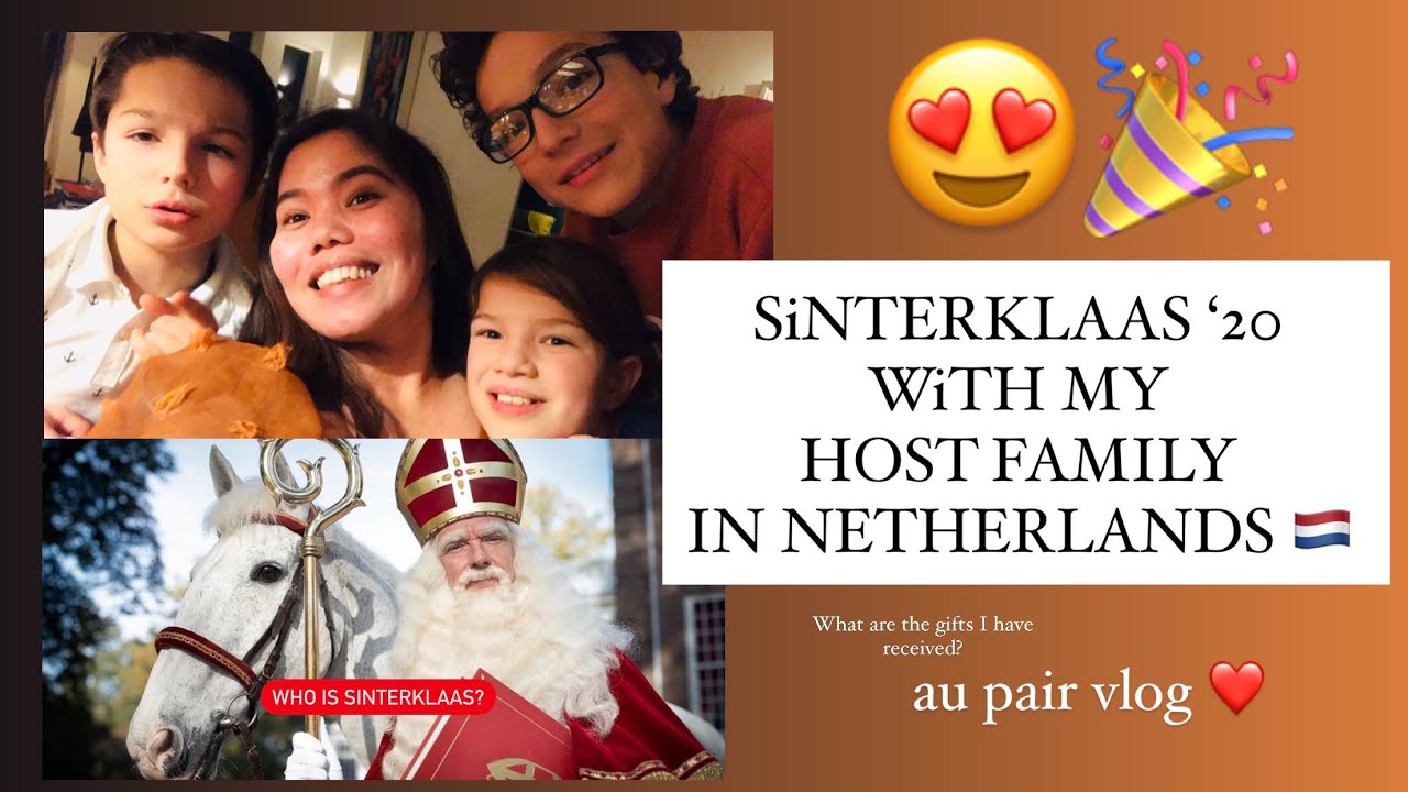 Sinterklaas ‘20 with my host family in Netherlands | au pair vlog