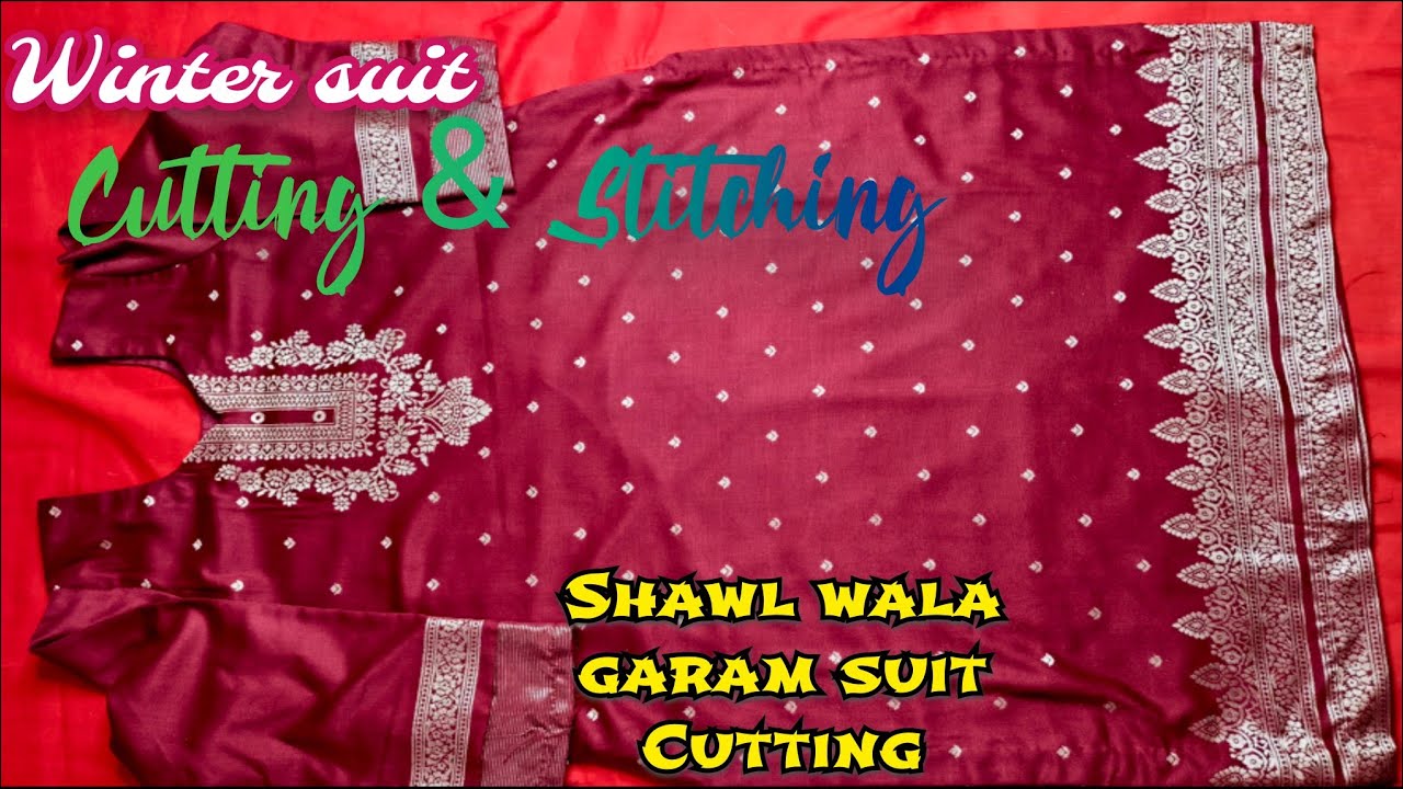 ✨Viral winter suit stitching for beginners| winter outfit| winter suit cutting stitching |
