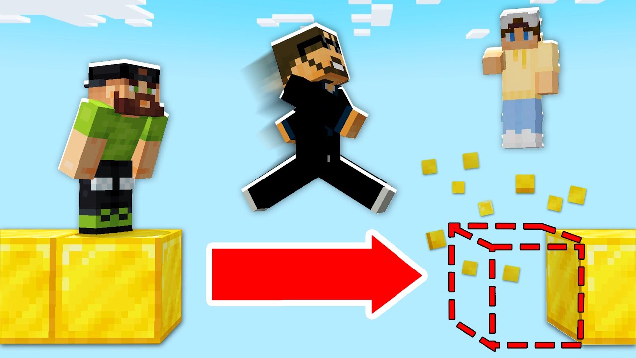 We Built INSANE Parkour Maps to Compete in Minecraft...