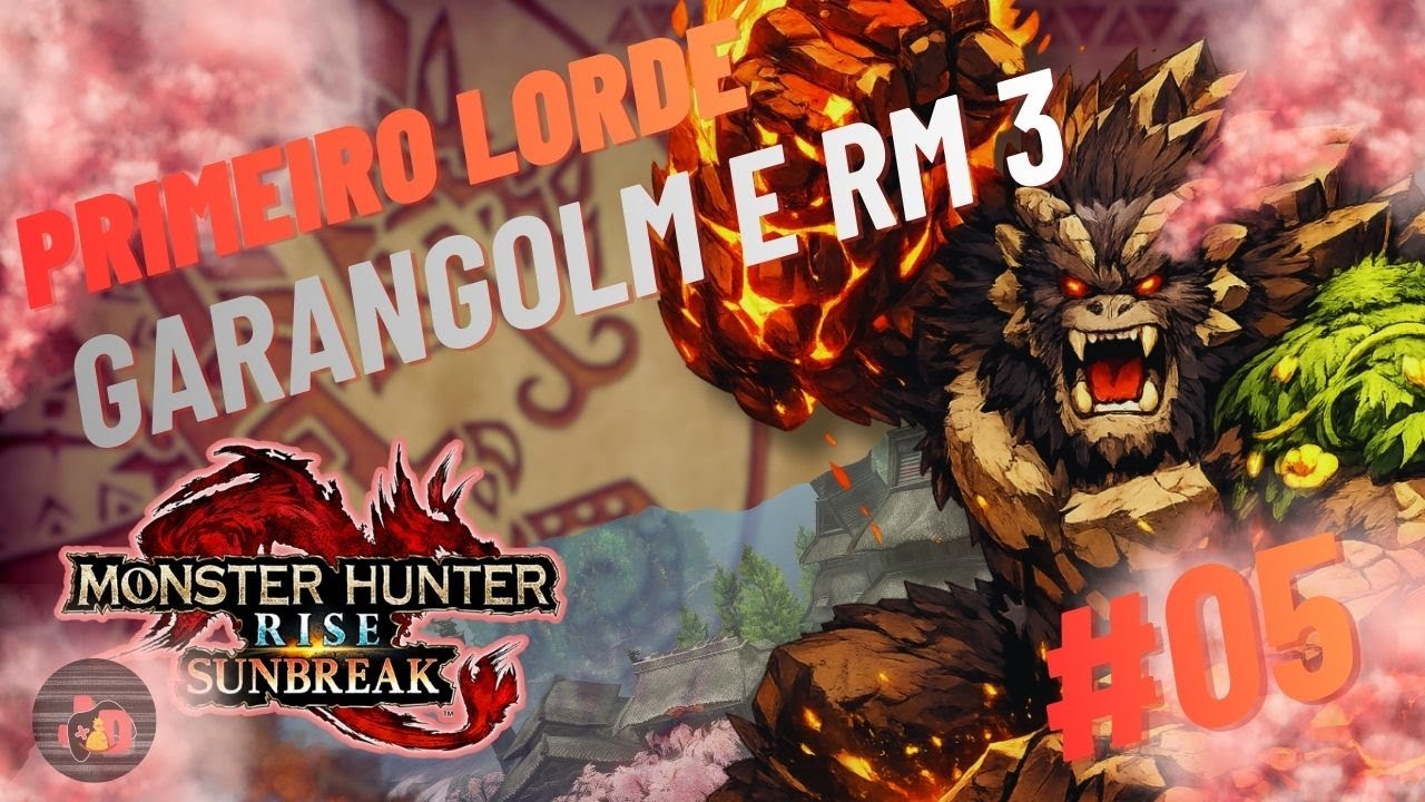LIVE | Monster Hunter Rise Sunbreak- Começando RM III! Preciso FARMAR muitooo ainda!