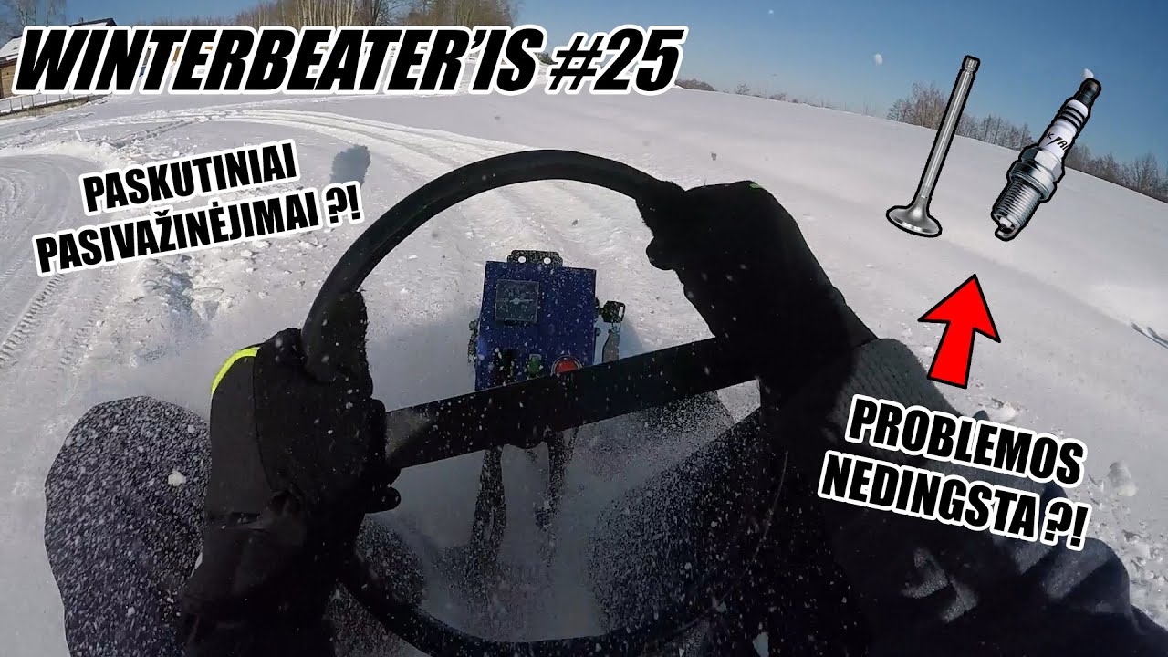WINTERBEATER'IS #25 | Linksmybės Ant Ledo. Problemos Su Beater'iu.