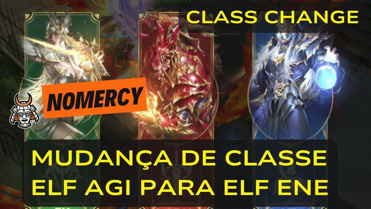 MU DARK EPOCH: CLASS CHANGE | MUDANÇA DE CLASSE | ELF AGI TO ENE | ELF AGI PARA ELF INI.
