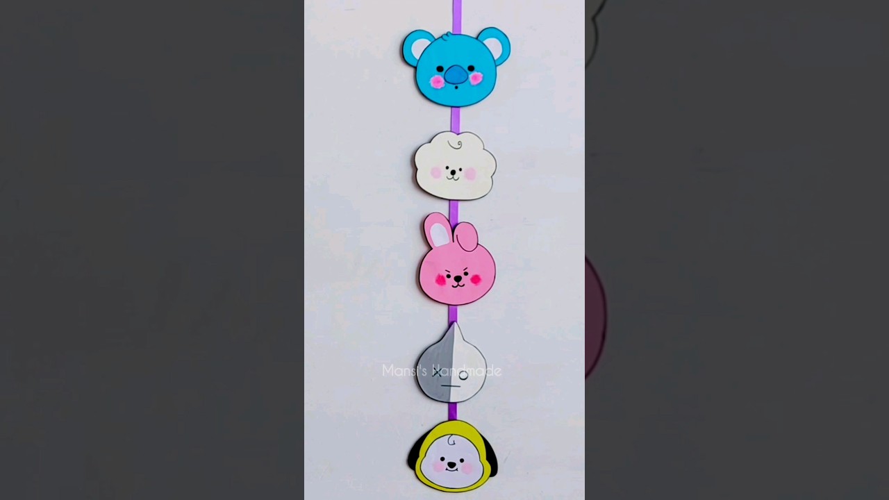 BTS DIY 💜 इतना आसान कि बच्चे भी बना लें | 