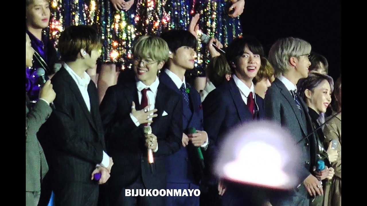 191227 KBS 가요대축제 엔딩 방탄소년단 직캠 / KBS Gayo Daechukje Ending Stage BTS fancam