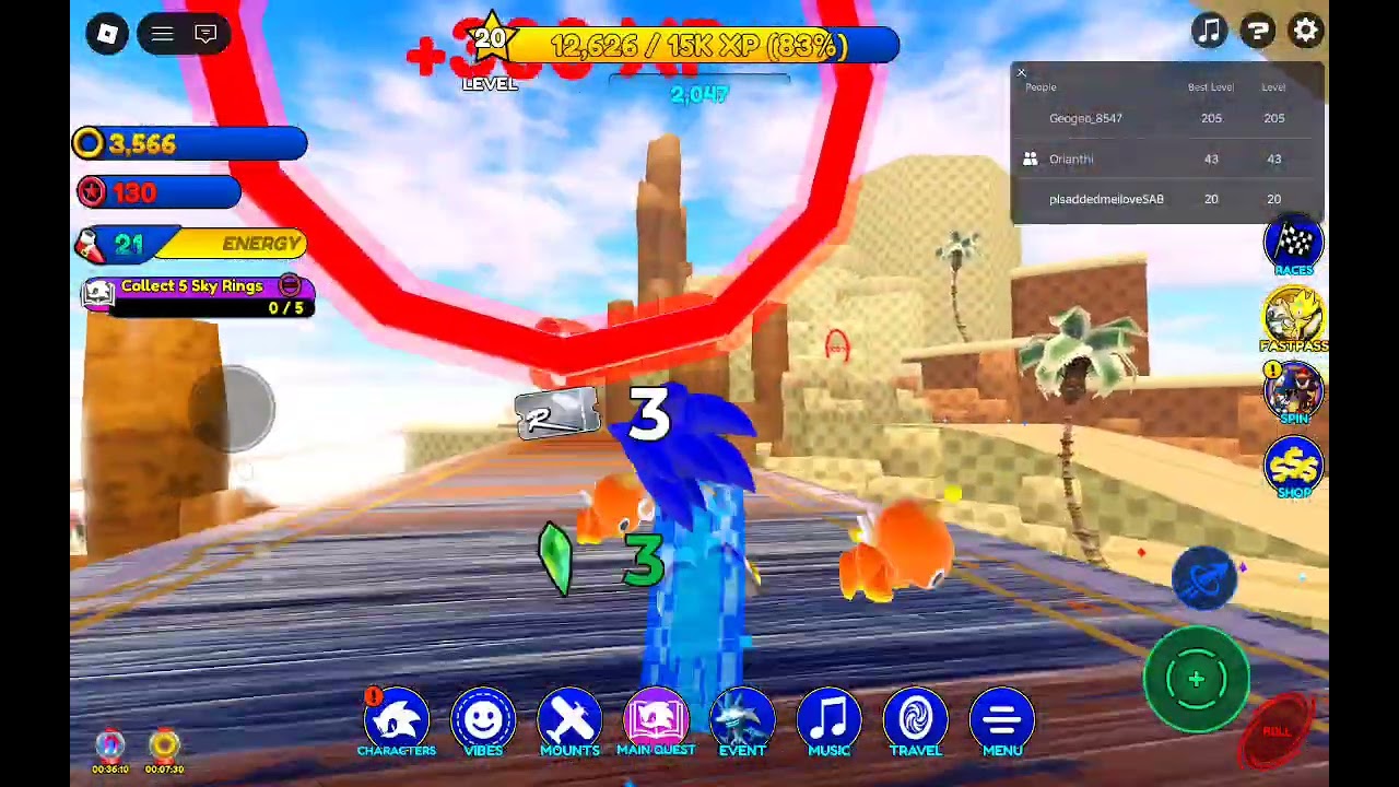 Sonic spelen met mij zus