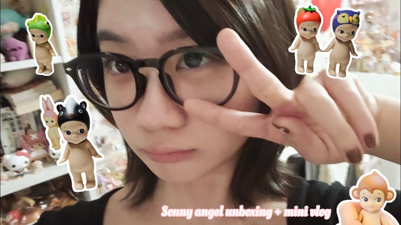 sonny angel unboxing + mini vlog | haircut (*≧∀≦)