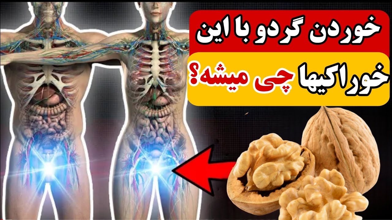 هرگز گردو را به تنهایی مصرف نکنید | گردو را با اینها مصرف کنید تا خواصش چند برابر شود