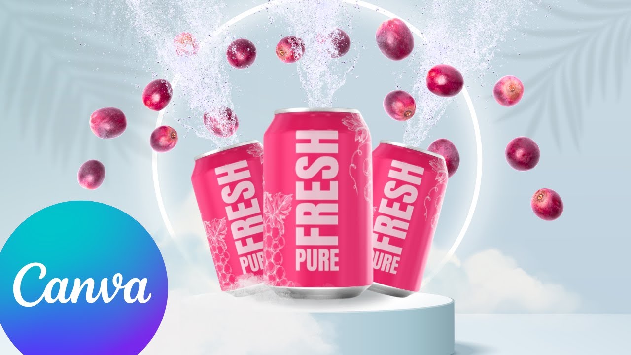 How to Make a Product Campaign in Canva - Packaging & Ad Design