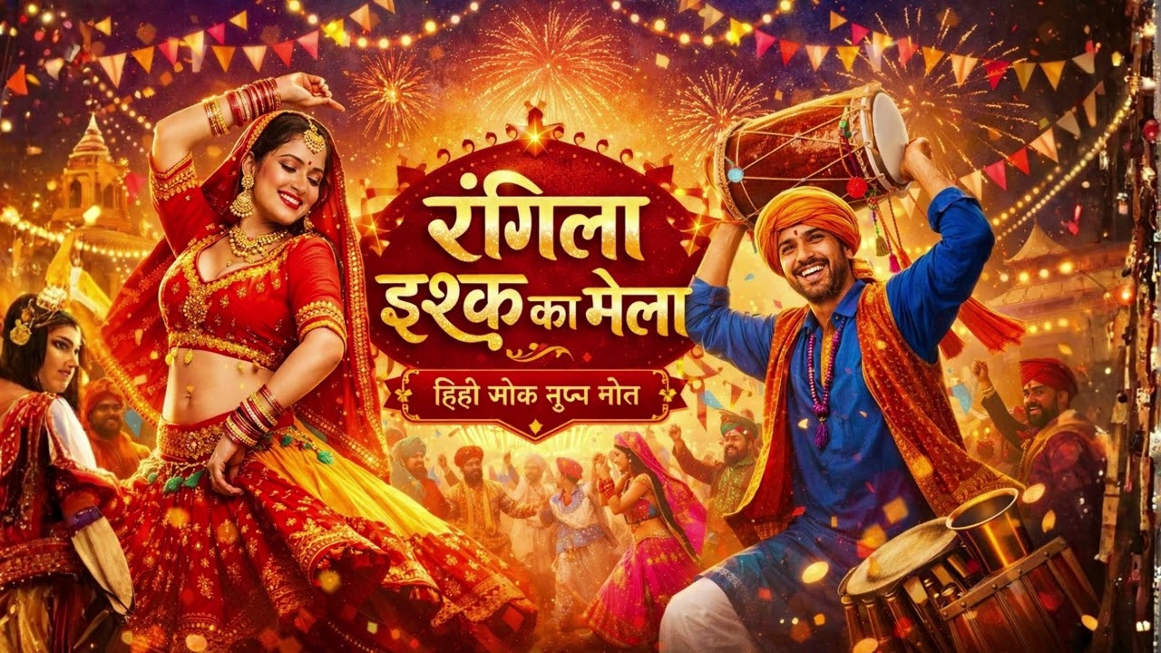 रंगीला इश्क़ का मेला | Energetic Indian Folk Dance Song | New Hindi Love Festival Song 2025