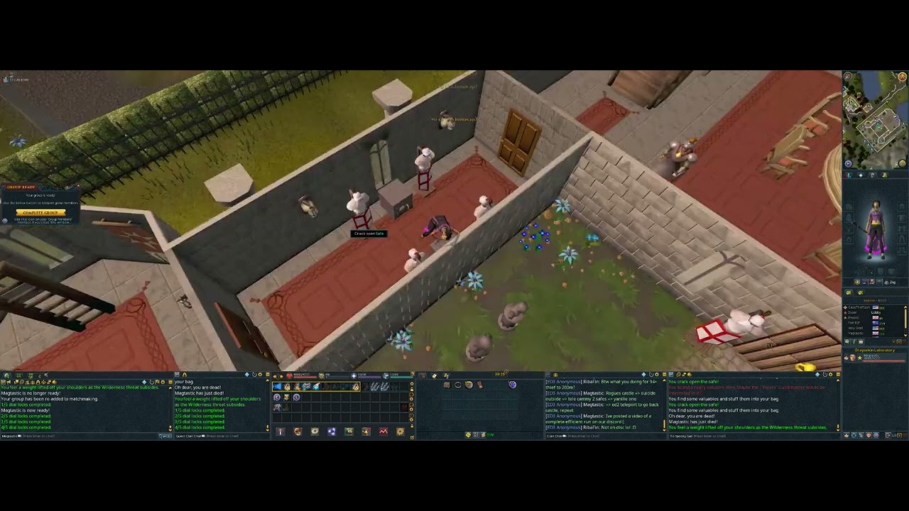 Runescape Fresh Start World's 90+ Thieving guide