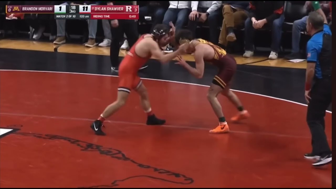 Every Score from Rutgers vs Minnesota Wrestling (125–157lb)