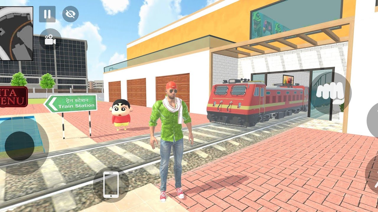 Shinchain purchase new train 🚂 Indian Theft Auto simulator game 🎮🎯