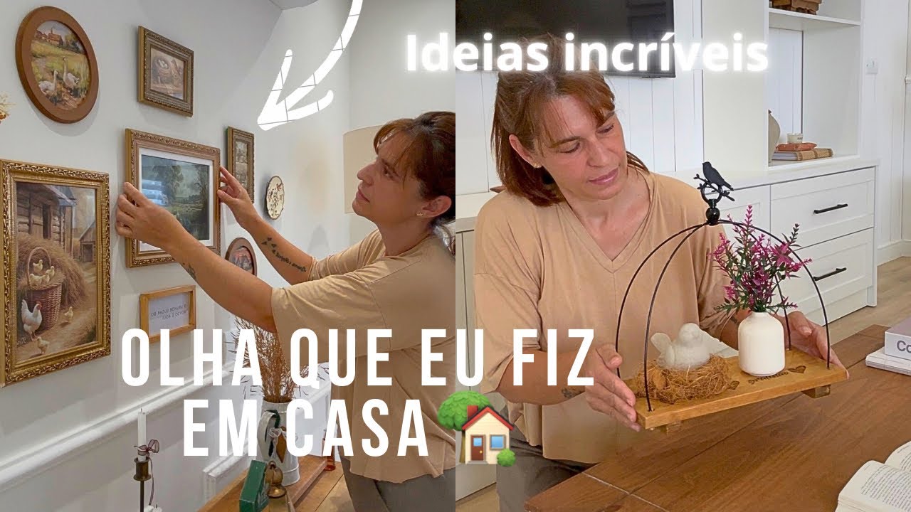 DIY DECORAÇÃO IDEIAS SIMPLES E BARATAS QUE VÃO DEIXAR A CASA MAIS LINDA