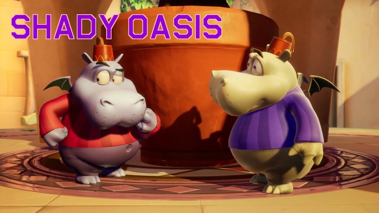 Spyro Reignited Trilogy - Shady Oasis 100% Level Complete