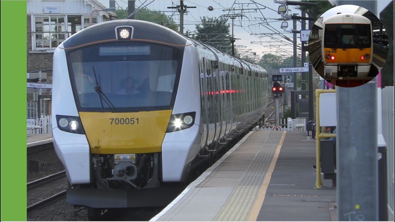 Trains at Foxton