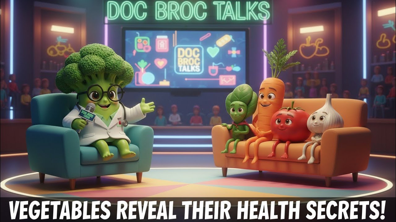 Vegetables Reveal What They Do Inside Your Body | Doc Broc Talks Episode 1